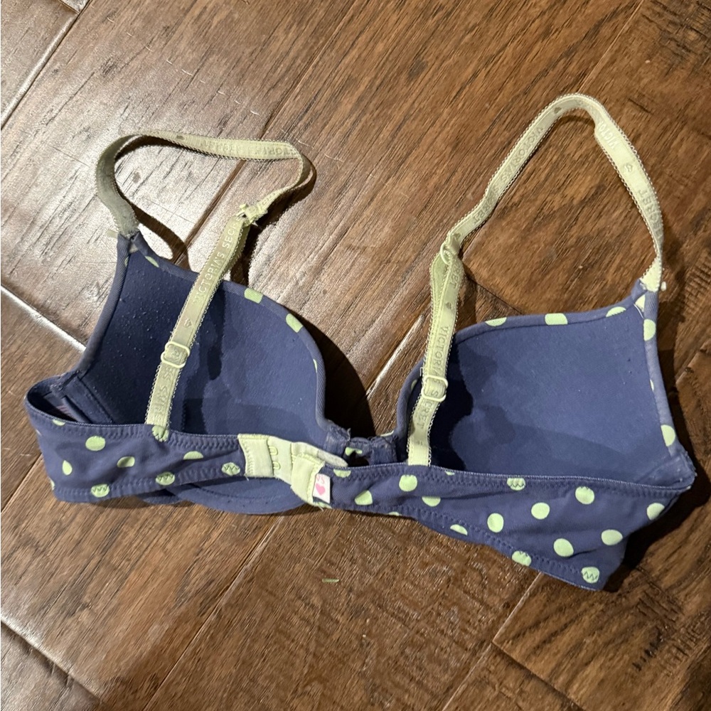 Victoria’s Secret Polka Dot Bra (34B) - Picture 2 of 2